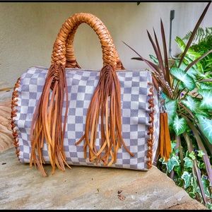 Authentic Louis Vuitton Speedy 30 Damier Azur